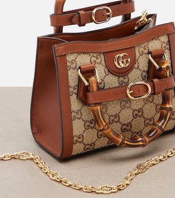 Tote Diana Mini GG de lona | Gucci