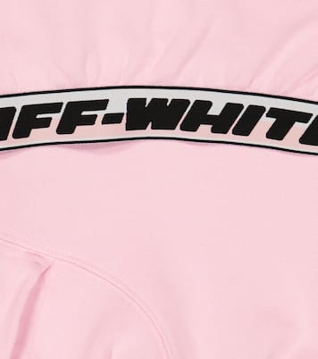 Sudadera en jersey de algodón cropped | Off-White Kids