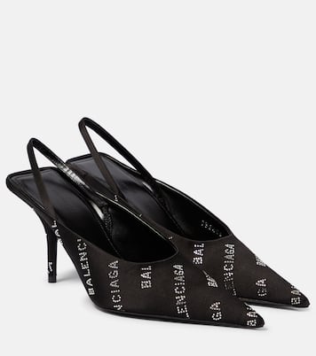 Square Knife slingback pumps | Balenciaga