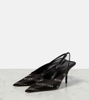 Square Knife slingback pumps | Balenciaga