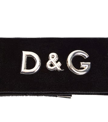 Collier en velours à logo | Dolce&Gabbana Kids