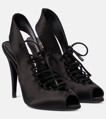 Sandalen Corset 105 aus Satin | Tom Ford