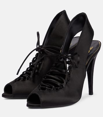 Sandalen Corset 105 aus Satin | Tom Ford