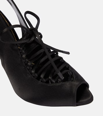 Sandalen Corset 105 aus Satin | Tom Ford