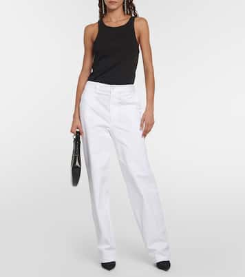 Pantaloni Eliot Boy in twill di cotone | Nili Lotan