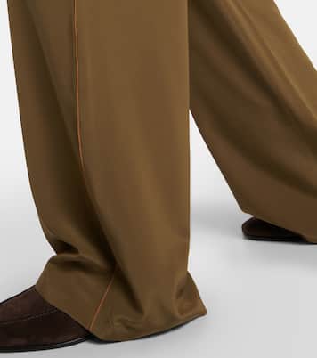 Pantalon ample Zigano en soie | Max Mara