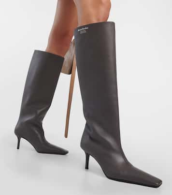Botas altas de piel | Acne Studios