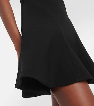 Miniabito `A-line in crêpe | Alaïa