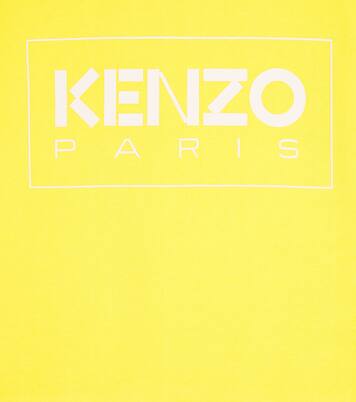 Sudadera en mezcla de algodón con logo | Kenzo Kids