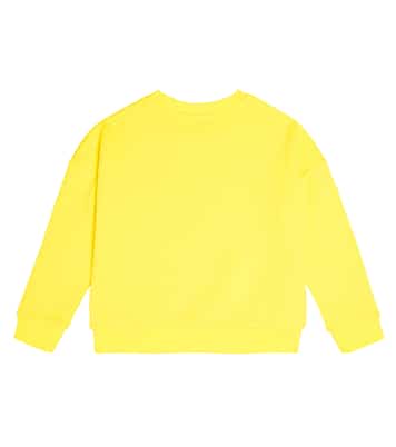Sudadera en mezcla de algodón con logo | Kenzo Kids