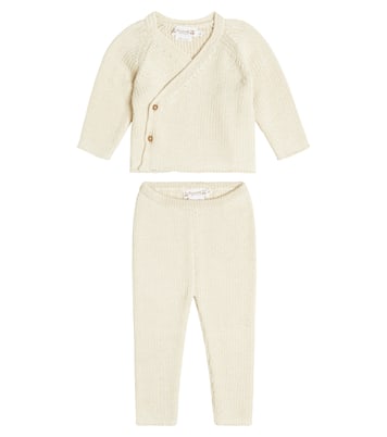 Baby Theva sweater and sweatpants set | Bonpoint