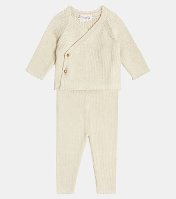 Baby Theva sweater and sweatpants set | Bonpoint