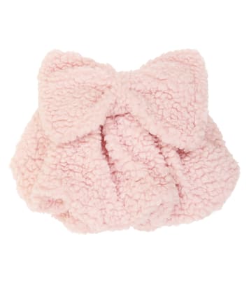 Bow-detail wool-blend skirt | Caroline Bosmans