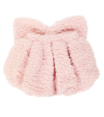 Bow-detail wool-blend skirt | Caroline Bosmans