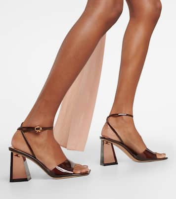 Sandalen Cosmic 85 mit Lackleder | Gianvito Rossi