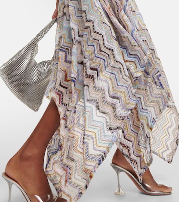 Zig Zag lamé beach dress | Missoni Mare