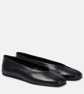 Ballerinas Eva Two aus Leder | The Row
