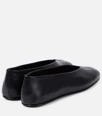 Ballerinas Eva Two aus Leder | The Row