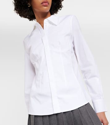 Poplin Power cotton-blend shirt | Dorothee Schumacher