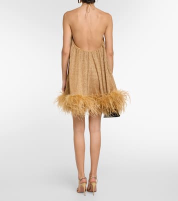 Lumière Plumage minidress | Oséree