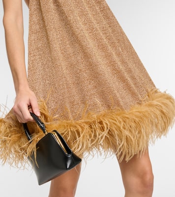 Lumière Plumage minidress | Oséree