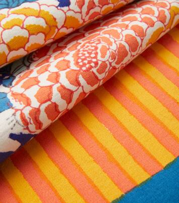Arabesque Corolla cotton table runner | Lisa Corti