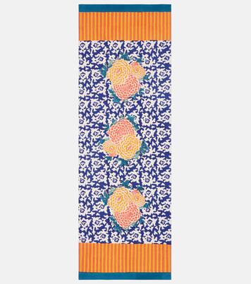 Arabesque Corolla cotton table runner | Lisa Corti
