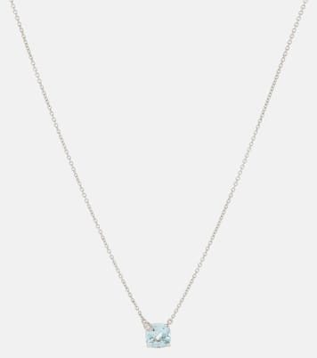 Collier Peekaboo en or blanc 18 ct, aigue-marine et diamants | Bucherer Fine Jewellery