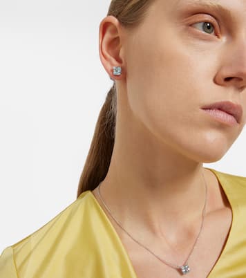 Collier Peekaboo en or blanc 18 ct, aigue-marine et diamants | Bucherer Fine Jewellery