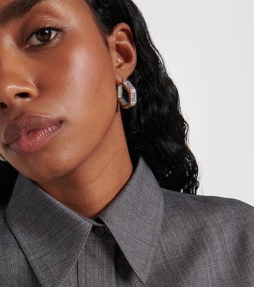 Orecchini con cristalli | Jil Sander