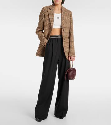 Borsa a spalla Flamenco Mini in pelle | Loewe