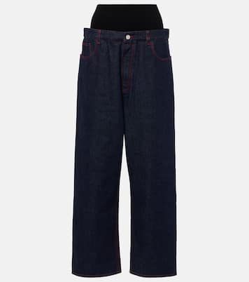 Low-rise wide-leg jeans | Alaïa