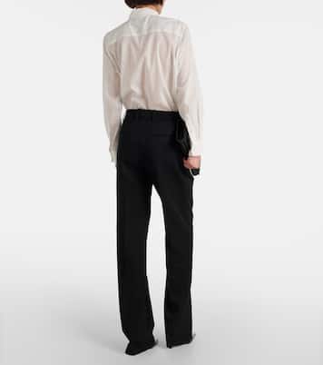 Pantaloni Alphonse in lana vergine | Nili Lotan