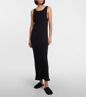 Robe midi Yule en coton | The Row