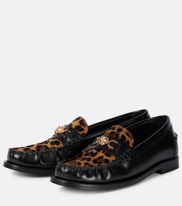 Medusa '95 leopard-print loafers | Versace