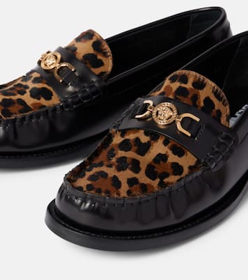 Medusa '95 leopard-print loafers | Versace