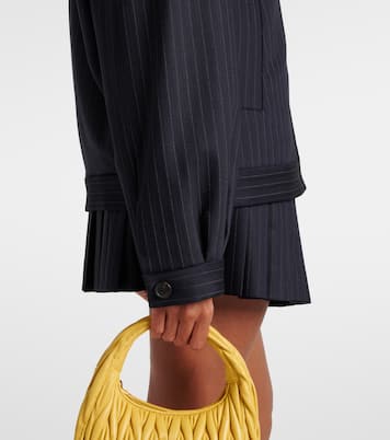 Logo wool jacket | Miu Miu