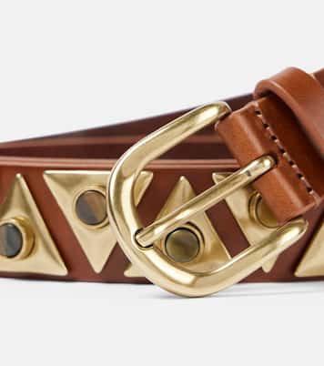Ceinture Veliana en cuir à ornements | Isabel Marant