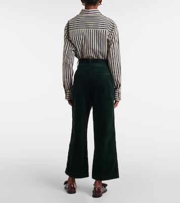 Weite High-Rise-Hose aus Baumwoll-Cord | Polo Ralph Lauren