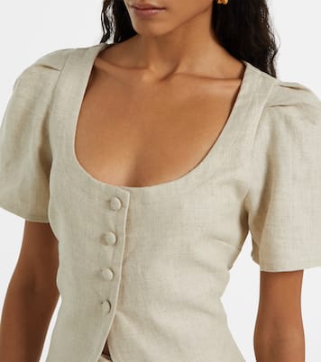 Top Emma in lino | Faithfull