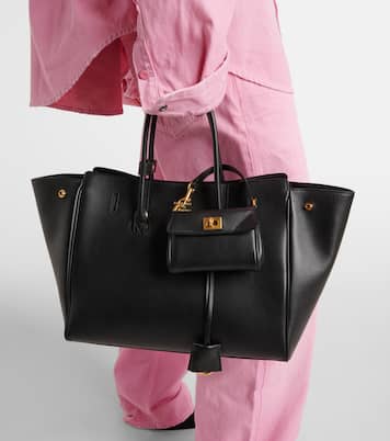 Tote Hamptons Small aus Leder | Balenciaga