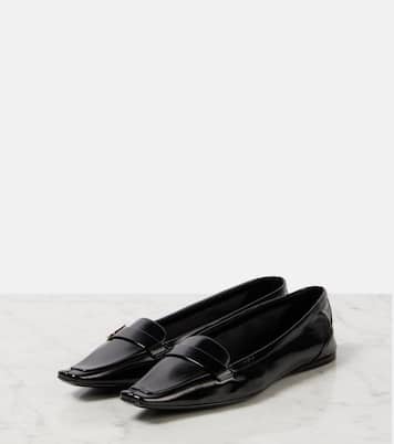 Ballerine Poppy in pelle | Saint Laurent