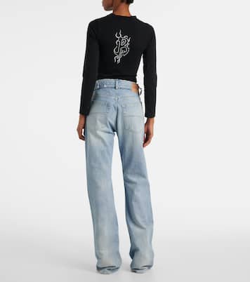Low-Rise Straight Jeans | Balenciaga