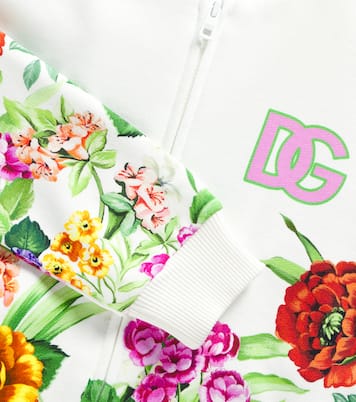 Sudadera con capucha DG de algodón | Dolce&Gabbana Kids