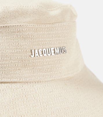 Chapeau bob De-Nîmes en lin et coton | Jacquemus