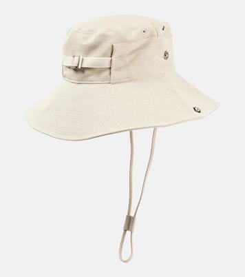 Chapeau bob De-Nîmes en lin et coton | Jacquemus