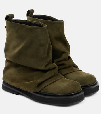 Ankle Boots Mini Robin aus Veloursleder | The Attico