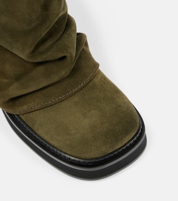 Ankle Boots Mini Robin aus Veloursleder | The Attico