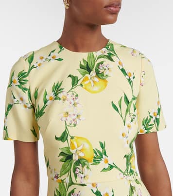 Floral maxi dress | Monique Lhuillier