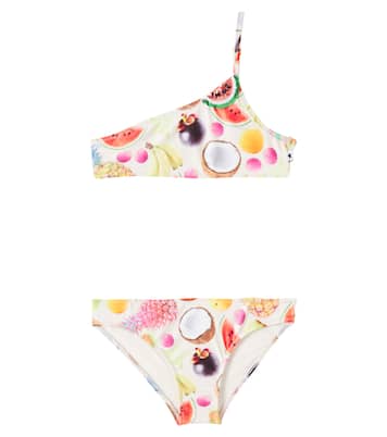 Naja printed one-shoulder bikini | Molo